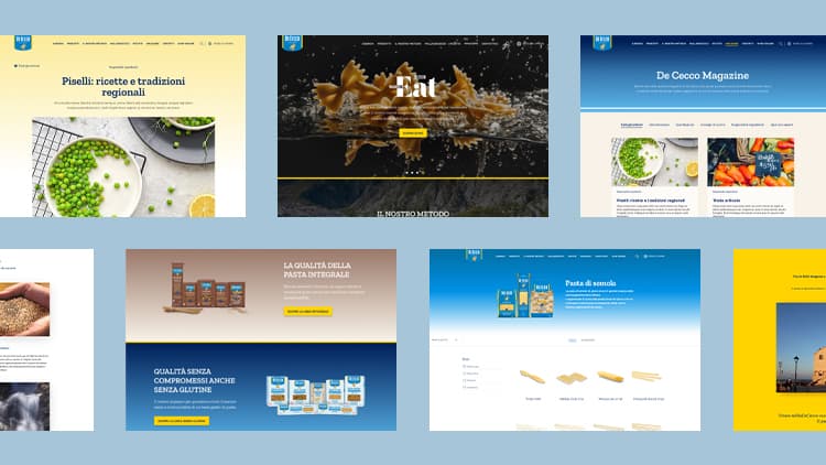 Exquisite pasta for gourmet dishes